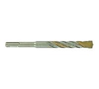 Foret bétons 2 taillants SPEEDER2 Pointe de centrage quadruple goujures SDS+ 16x160MM - TIVOLY - 10931131600
