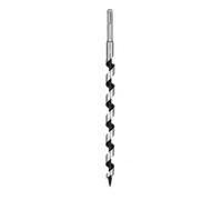 Foret Bois SDS Plus 18 x 220 mm - Mèche à Bois Hélicoïdale Haute Précision - Perçage Rapide Bois Massif, Charpente, MDF, Aggloméré - Acier Trempé Haute Résistance - Usage Professionnel