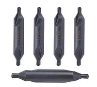 Foret Central De 5 Pièces De 4 Mm Hss De Type A Pour Forets De Positionnement En Spirale Entièrement Rectifiés En Acier Inoxydable, Perceuse À Centrer,Perceuse À Centrer