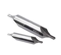 Foret central Foret à centrer A/B Type HRC55 Mèche chanfrein pointe fixe double tête Dia 0,5 1 2 3,15 4 6(A,1.5)