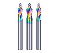 Foret chanfrein en deux étapes compatible avec les équipements CNC, emballé individuellement pour une meilleure protection et durabilité des outils (4,0-8,0)
