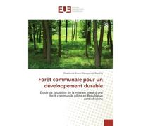 Forêt communale pour un développement durable - WANEYOMBO-BRACHKA-D - Universitaires Europeennes - broché - Essai