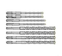 Foret compatible avec marteau électrique, alliage d'acier pour travailler efficacement la pierre et la pierre (tige carrée 6 x 150 mm)