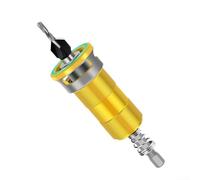 Foret conique à 4 cannelures à profondeur réglable avec design à quatre bords pour des coupes plus nettes sur le bois, le métal, le plastique (2,8 mm)