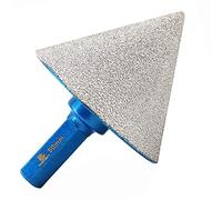 Foret conique diamant pour carrelage 50mm-BRSCHNITTx perceuse électrique à tige hexagonale, foret biseauté pour façonner l'élargissement, nettoyer les trous existants de granit, marbre et porcelaine