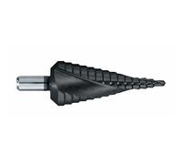 Foret HSS TIALN conique étagé Goujures hélicoïdales Ø 4>20Mm