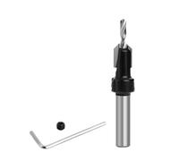 Foret conique pour le travail du bois, trous de perçage pour vis de comptoir d'alésage, vis à tête fraisée de 8/10 mm, outils de travail du bois, foret conique