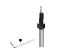Foret conique pour le travail du bois, trous de perçage pour vis de comptoir d'alésage, vis à tête fraisée de 8/10 mm, foret étagé pour installation de vis, projets de travail du bois