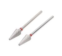 Foret conique professionnel pour ongles, retrait rapide, forets de manucure en acier tungstène pour exfoliation et polissage