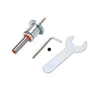 Foret conique réglable chanfrein mèche en spirale élimination rapide des copeaux pour bois plastique métal mou 3.0x8mm