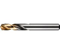Foret court HSS DIN1897N 2,0mm 135G Type N 2,5xD A0222.0 TiN Tip Dormer