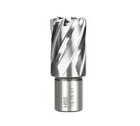 Foret creux en acier rapide Foret fraise annulaire avec diamètre de tige 1/2 pouce à 3/4 scie cloche HSS(9l16x1 inch)