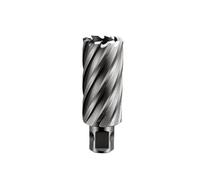 Foret creux en acier rapide Fraise annulaire HSS avec tige universelle de diamètre 12-60 mm × profondeur 50(32MM INCLUDE PIN_WELDON SHANK)