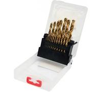 Foret cylindrique - Yato - YT-44675 - Titane - Jeu de forets - Tailles de 1,5 à 10 mm