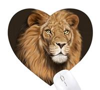 Forêt d 'Afrique Jeux de tapis de souris en forme de coeur