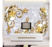 Forêt D'Architecture De Château Au Clair De Lune Papier Peint 3D Soie Texturée Haut De Gamme Salon Canapé Chambre À Coucher Salle Manger Murale-400cm×280cm