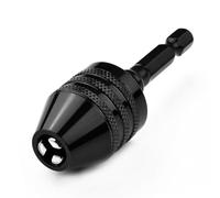 Foret de 3 à 8 mm pour adaptateur de mandrin, tige quart de tige, porte-embout hexagonal à changement rapide en acier au carbone, porte-embout pour perceuses et pilotes d'outils électriques - 0. Corps