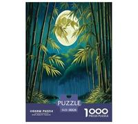 Forêt de bambous Puzzle 1000 Pièces Educa Divertissement Créatif Décoration Intérieure Guérison environnementale Jeu Éducatif Challenge Toy Adultes Et Enfants À Partir De 14 Ans 38x26cm/1000pcs