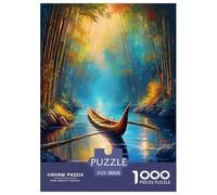 Forêt de bambous Puzzle 1000 Pièces Educa Jeu D'Intelligence Décoration Intérieure Guérison environnementale Jeu Éducatif Challenge Toy Adultes Et Enfants À Partir De 14 Ans 38x26cm/1000pcs