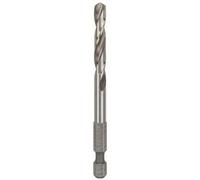 Foret de centrage HSS-G 80 mm Bosch Accessories Ersatz-HSS-G-Zentrierbohrer Power Change 1/4 6kant 2608584676 7.15 mm meulé 1 pc(s)