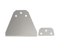 Foret de grattoir pour sol 6 pouces, foret à ciseau en acier à ressort SDS Plus avec 2 rainures pour le retrait des carrelages et du mortier, compatible avec les marteaux électriqu