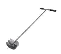 KADAX Tarière manuelle en forme de T pour planter des arbres, foret de jardin pour poteaux de clôture, foret de plantation avec poignée (Ø 230 mm)
