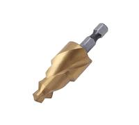 Foret de levage à queue hexagonale 20/25/32/40/50 mm plaqué étagé for raccordement tuyaux d'eau, outil spiralé(1pc - 25mm)