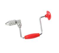 Foret de menuiserie de style vintage avec embouts en acier interchangeables avec poignée rotative ergonomique pour des projets de travail du bois précis Outil traditionnel d'alésage du bois