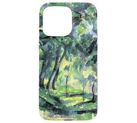 Forêt de Paul Cezanne Coque pour iPhone 15 Pro Max