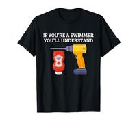 Foret de rattrapage de Natation Humour d'entraînement du Nageur T-Shirt