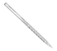 Foret de Réparation de Pneus 3mm en Acier Allié pour Pneu | Outil Pratique pour Fuite, Coupe Précise, Forme Clou Champignon, Usage Automobile, Finition Argenté