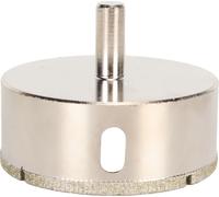 foret de scie cloche 75mm Revêtement diamanté Nickelé Ouvreur de trou pour carrelage céramique Marbre Verre Forage de fibres