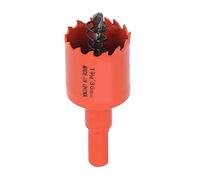 Foret de scie cloche en acier rapide, coupe-trou bimétallique, mandrin de coupe du bois et du métal (1-3/16"(30mm))