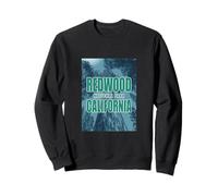 Forêt de séquoias, parc national de Redwood, Californie, camping Sweatshirt