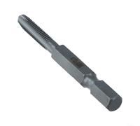 Foret de taraud à tige hexagonale HSS compatible avec les perceuses d'établi et manuelles, conçu pour tarauder le métal, le plastique et le bois avec retrait propre des copeaux (5 mm)