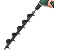 Foret de Tarière Acier Perceuse de Sol Jardinage Mèche de Forage Vrille vidaXL