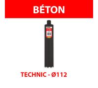 Foret diamant Ø112 Béton TECHNIC ACTIV'DIAM SAMEDIA