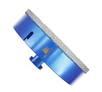 Foret diamant 150mm, BRSCHNITT 1 pièce M14 scie cloche carrelage pour grès cérame céramique marbre granit perçage, adapté aux meuleuses d'angle