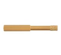 Foret diamant à sec TIVOLY Ø8 l.80 mm - Spécial céramique - 12000920800 G