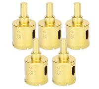 Foret diamant brasé 35mm - 5Pcs pour marbre, béton, verre, céramique - Coupe précise et durable pour perceuses électriques et à colonne