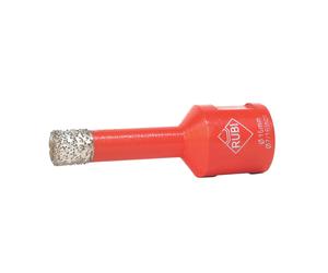 Foret diamant multimatériaux en acier à queue hexagonale Drygres 10mm x 65mm Rubi