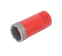 Foret diamant multimatériaux en acier à queue hexagonale Drygres 28mm x 80mm Rubi