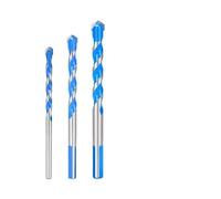 Foret diamanté à manche rond, foret à verre, carrelage, brique de béton, foret triangulaire for le travail du bois(5pc-C)