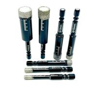 Foret diamanté à sec Scie cloche Foret à diamant sec brasé tige hexagonale de 5 16 mm for carrelage vitrifié en céramique, marbre et granit(14mm)