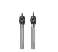 Foret dissolvant de soudure par points pointe en carbure Double face séparateur en acier inoxydable outil de réparation de joints de soudure de panneaux de carrosserie automobile(Weld Spot Drill 8mm)