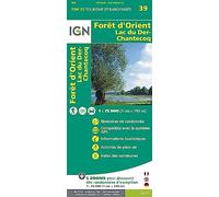 IGN Foret D'Orient / Lac Du Der - Carte topographique Taille unique