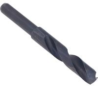 Foret en acier rapide HSS Equal Straight 1/2in Shank Drilling Hand Tool Dia 16mm Black