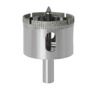 Foret en forme de cœur diamantin robuste pour carrelage de salle de bain et porcelaine, cadre d'extraction efficace des débris, outil de coupe de verre de haute précision