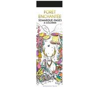 Forêt Enchantée - 50 Marque-Pages À Colorier