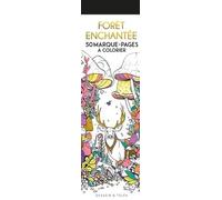 Forêt Enchantée - 50 Marque-Pages À Colorier